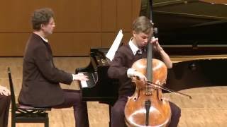 Jonathan Roozeman  Sarasate  Zigeunerweisen  2013 Gaspar Cassado International Cello Comp [upl. by Wing708]