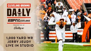 1000 Yard WR Jerry Jeudy Live In Studio  Cleveland Browns Daily [upl. by Allemat983]