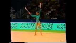 Maria PETROVA BUL clubs  1991 DTB Cup EF [upl. by Nue]