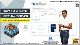 Installation of Windows Server 2022  VIRTUAL SERVER  ASNETworkZONE [upl. by Payson763]