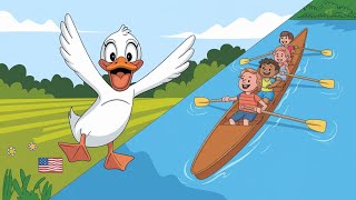 5 Little Ducks amp Row Row Row Your Boat  Fun Nursery Rhymes Compilation for Kids [upl. by Letta]