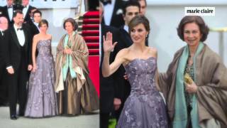 Los vestidos icónicos de Varela en el ropero de la reina Letizia [upl. by Eelsel]