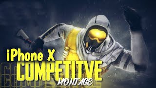 iphone x competitive gameplay montage 60 fps  iphone x is a beast in 2021 [upl. by Fons]