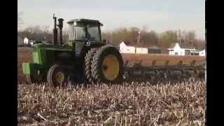 John Deere 6030 With SoundGard Cab Plowing [upl. by Rena496]