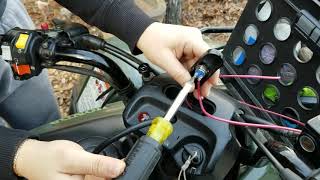 How to Install a Horn on an ATV [upl. by Birk]