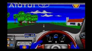 Toyota Celica GT Rally for Amiga by Gremlin [upl. by Otsirc651]