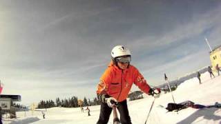 Skifahren in der SkiWelt mit Ingrid Salvenmoser [upl. by Ailaham]