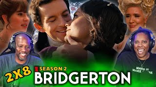 BRIDGERTON Season 2 Episode 8 Reaction and Discussion 2x8  The Viscount Who Loved Me [upl. by Neira183]