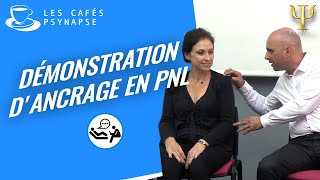 Démonstration de PNL ancrage  Soirée découverte Psynapse [upl. by Eitteb60]