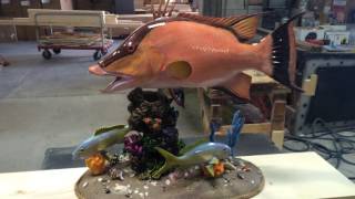 Gray Taxidermy Fishmounts Custom fish reproductions [upl. by Josselyn]