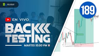 Backtesting 189  Estrategias de trading en Forex [upl. by Linus]