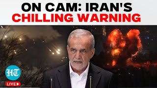 LIVE Iranian President Masoud Pezeshkian Speech Hours After Missile Strikes On Israel [upl. by Woodman]