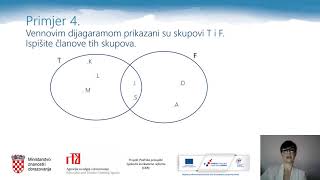 Matematika 5 r OŠ  Presjek i unija skupova [upl. by Geesey249]