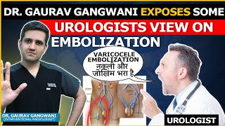 Embolisation Vs Surgery for Varicocele  Dr Gaurav Gangwani Interventional Radiologist [upl. by Deirdre]