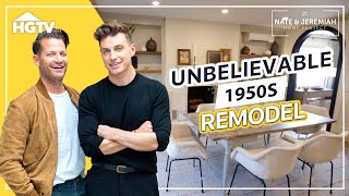 1950s Home TRANSFORMED by Modern OpenConcept Remodel  The Nate amp Jeremiah Home Project  HGTV [upl. by Gavan73]