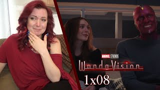 WandaVision 1x08 quotPreviously Onquot Reaction [upl. by Bilbe]