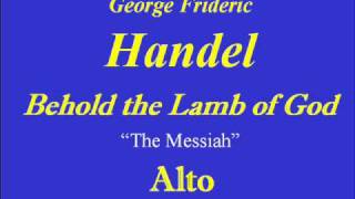 AltoBehold the Lamb of Godwmv [upl. by Akkimat]