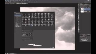 Zelf wolken stempelsbrushes maken in Photoshop CS [upl. by Millham]