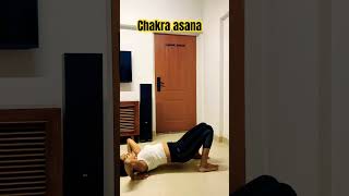 Chakra asana for back strengthen yogapractice yogaforbeginners yoga yogaposes ytshorts [upl. by Ithnan470]