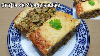 GRATIN DE VIANDE HACHÉE Ultra Facile et Rapide à Préparer [upl. by Burdelle745]