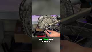 Limit screw adjustment on Shimano XTR RD [upl. by Walling291]