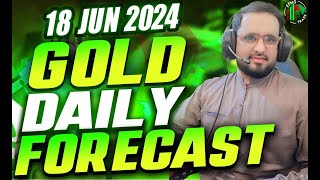 GOLD DAILY FORECAST SELL OR BUY UPDATE 18 JUNE 2024 XAUUSDT ANALYSIS  EFMS TRADE [upl. by Kisung]