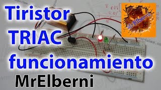 Tiristor TRIAC Funcionamiento [upl. by Tima169]