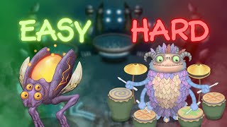 EASIEST to HARDEST Wublin⚡ to fill on My Singing Monsters [upl. by Aiyram31]