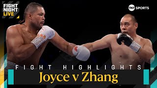 🇨🇳 𝐁𝐈𝐆 𝐁𝐀𝐍𝐆 𝐙𝐇𝐀𝐍𝐆 𝐃𝐎𝐄𝐒 𝐓𝐇𝐄 𝐃𝐎𝐔𝐁𝐋𝐄 💥  Zhilei Zhang vs Joe Joyce Fight Highlights  ZhangJoyce2 [upl. by Jaan]