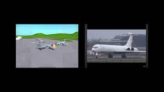 ATR72 and A400M vs Q400 and A340 part 18 [upl. by Killy784]