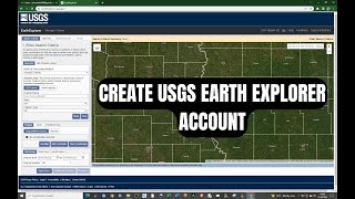 How to Create a USGS Earth Explorer Account Easily [upl. by Anoyet]