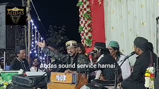 Murad Aatish New Qawwali 2024 Ek taraf Khwaja h ek taraf gause piyaaqdas sound service harnai 96737 [upl. by Harrington]