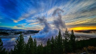 We Hike to Fairy Falls and the Imperial Geyser in Yellowstone National Park [upl. by Dardani884]