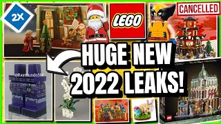 NEW LEGO 2022 LEAKS Ninjago 18 Sets Marvel amp MORE [upl. by Heymann]