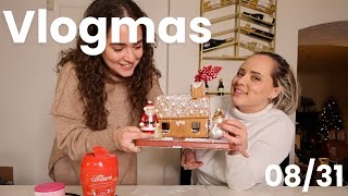 Making a GINGERBREAD HOUSE 🎄Vlogmas 831 [upl. by Daas829]