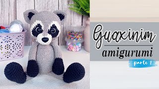 guaxinim amigurumi part1 [upl. by Felicle]