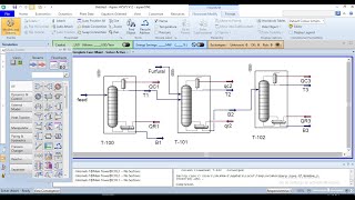 Separation of ethyl acetate ethanol mixture using aspen HYSYS with the help of Furfural [upl. by Burnie]