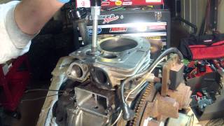 Tecumseh HM80 Engine Part 3  Valve Lapping [upl. by Cuthbert]