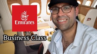 Emirates Business Class Flight Review Dubai Boeing 777 Is it worth the money [upl. by Euqimod]