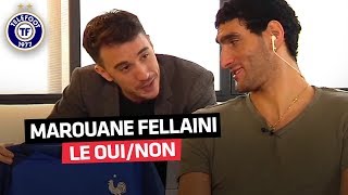 Le OuiNon avec Marouane Fellaini  léquipe de France PSGMU Pogba [upl. by Gunther]