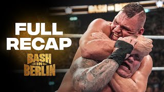 Full WWE Bash in Berlin 2024 highlights [upl. by Ashli207]