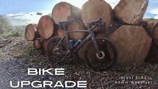 Bike Upgrade  Giant SLR 2 65mm Wheelset [upl. by Rabbaj]