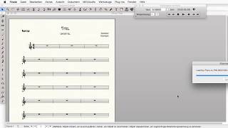 Finale 25  Quicktipp Mac  Ein Lead Sheet einrichten [upl. by Cnahc]