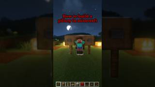 Minecraft Pillory minecraftbuildhacks [upl. by Spanjian554]