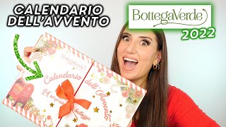 CALENDARIO DELLAVVENTO BOTTEGA VERDE 2022 🎁 [upl. by Enneirdna]