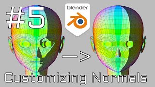 Customizing Normals  5 Transferring Normals in Geometry Nodes [upl. by Kimberly]