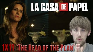 Money Heist La Casa de Papel Season 1 Episode 11  The Head of the Plan Reaction [upl. by Akinet]