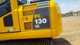 2008 Komatsu PC1308 LC Hydraulic Excavator Inspection Video SOLD [upl. by Ttekcirc]