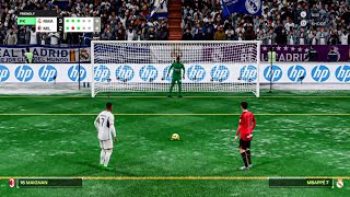 EA FC24  Real Madrid Vs AC Milan Penalty Shootout  La Liga Vs Serie A [upl. by Enrica]