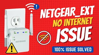 Netgear ext No Internet Issue [upl. by Kilby]